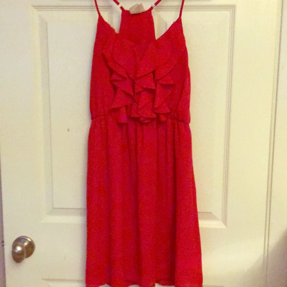 Red dress